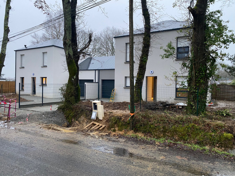 Construction de 2 maisons individuelles jumelées